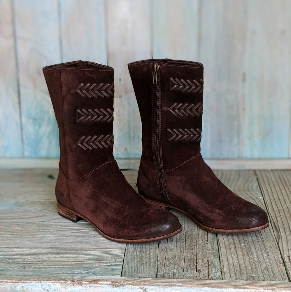 UGG Australia Cailyn Distressed Boots